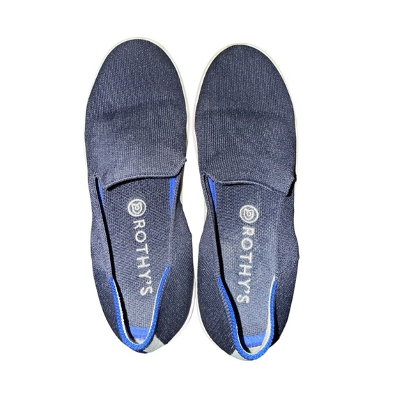 Rothy’s Navy Blue Slip On Shoes 7.5 - Picture 4 of 5